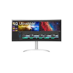 LG 38BQ85C-W computer monitor 95.2 cm (37.5) 3840 x 1600 pixels Quad HD+ White