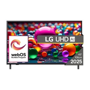 LG 43UA74003LB TV 109.2 cm (43) 4K Ultra HD Smart TV Wi-Fi Black