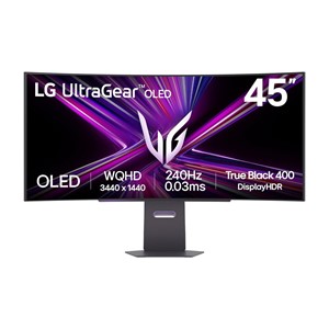 LG 45GX900A-B computer monitor 113 cm (44.5) 3440 x 1440 pixels Wide Quad HD OLED Black