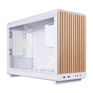 Lian Li A3-mATX Micro Tower White, Wood