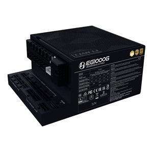Lian Li EDGE GOLD 1000W 80 PLUS Gold Power Supply, PCIe 5.1, ATX 3.1 - 1000 Watt, black, incl. USB hub