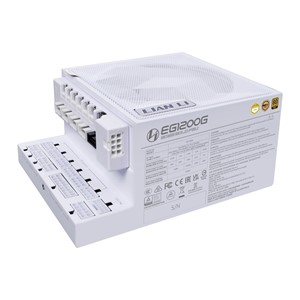 Lian Li EDGE GOLD 1200 80 PLUS Gold Netzteil, PCIe 5.1, ATX 3.1 - 1.200 Watt, weiß, inkl. USB-Hub