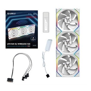 Lian Li UNI FAN SL Wireless 120 Reverse Blade Computer case 12 cm White 3 pc(s)