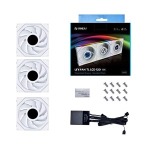 Lian Li UNI FAN TL LCD Computer case 12 cm White