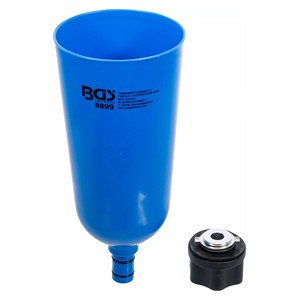 BGS Lijevak za punjenje ulja s bajonetnim prilagodnikom za VAG, Mercedes-Benz, BMW, Porsche, Volvo