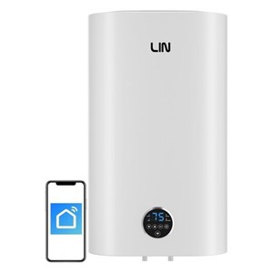 LIN LIFVD1 80L white electric boiler with WI-FI