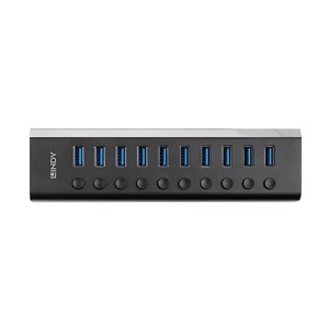 Lindy 10 Port USB 3.0 Hub with On /Off Switches