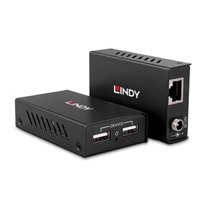 Lindy 100m 2 Port USB 2.0 Cat. 6 Extender