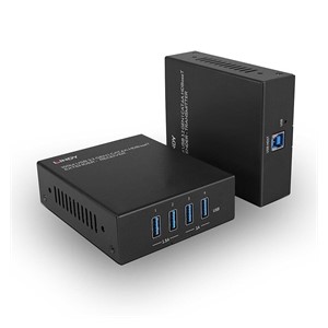 Lindy 100m USB 3.2 Gen 1 Cat.6A HDBaseT Extender
