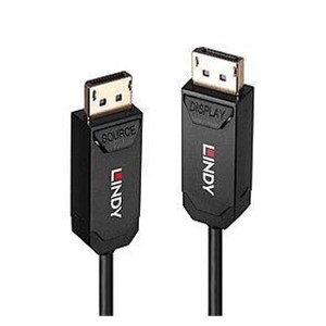 Lindy 10m Fibre Optic Hybrid DP 2.0 UHBR10 Cable