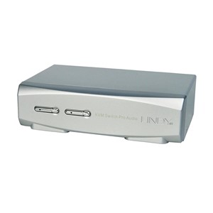 Lindy 2 Port KVM Switch Pro USB 2.0, DisplayPort 1.2 with TTU