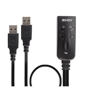 Lindy 2 Port USB KM Switch - switch fo 3