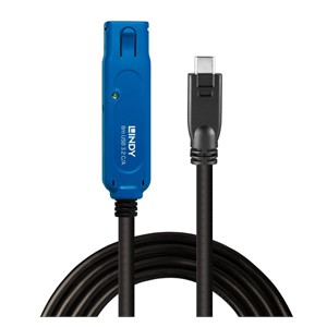 Lindy 43381 USB cable USB 3.2 Gen 1 (3.1 Gen 1) 8 m USB C USB A Black, Blue