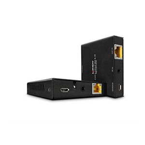 Lindy 50m Cat.6 HDMI 4K60 and IR Extender with PoC and Loop Out