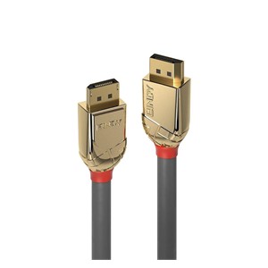 Lindy 5m DisplayPort 1.2 Cable, Gold Line