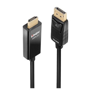 Lindy 5m DP to HDMI Adapter Cable with HDR