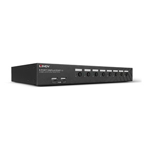 Lindy 8 Port DisplayPort 1.2, USB 2.0 and Audio KVM Switch
