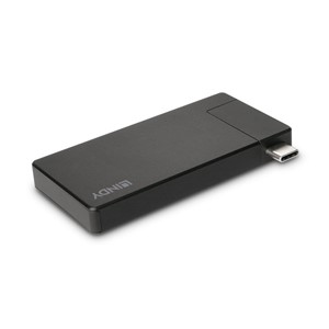 Lindy DST-Micro, USB-C Laptop Micro Docking Station with 4K Support and 100W Pass-Through Charging