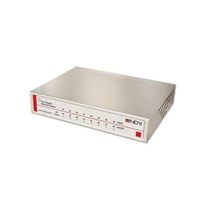 Lindy Network Switch - Gigabit, Desktop, 8 Port, 10 /100 /1000