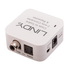 Lindy TosLink (Optical) and Coaxial Bi-directional Converter