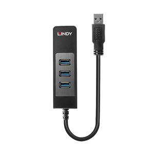 Lindy USB 3.0 Hub and Gigabit Ethernet Converter 3