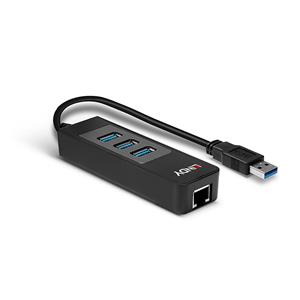 Lindy USB 3.0 Hub and Gigabit Ethernet Converter 4