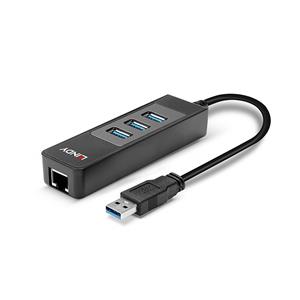 Lindy USB 3.0 Hub and Gigabit Ethernet Converter 6