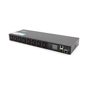Listwa zasilająca SMART PDU 1U, gniazdo zasilające IEC320 C20 16A /250V, gniazda 8x C13, 16A