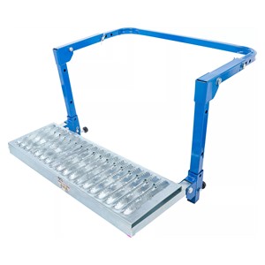 BGS Ljestva sklopiva preko gume | podesiva | za male kombije i vozila 4x4