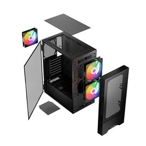 Logic ARYA  ARGB MINIDI USB 3.0 Case Black