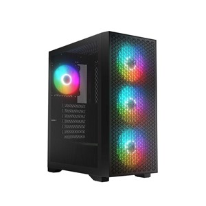 Logic DART PRO ARGB MIDI USB-C PC Case Black