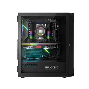 Logic PORTOS ARGB MINIDI USB 3.0 Case Black 17