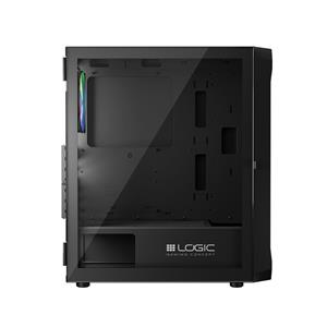 Logic PORTOS ARGB MINIDI USB 3.0 Case Black 18