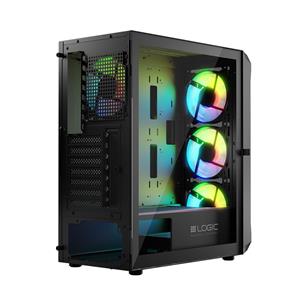 Logic PORTOS ARGB MINIDI USB 3.0 Case Black 5