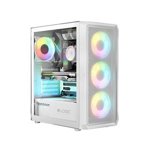 Logic PORTOS ARGB MINIDI USB 3.0 Case White 2