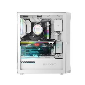 Logic PORTOS ARGB MINIDI USB 3.0 Case White 14