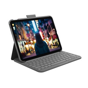 Logitech 920-011423 mobile device keyboard QWERTZ German Bluetooth Grey