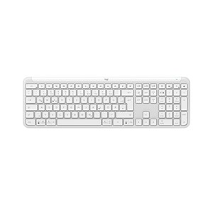Logitech 920-012452 keyboard Office RF Wireless + Bluetooth QWERTZ German White