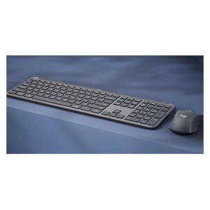 Logitech 920-012504 keyboard Mouse included Office RF Wireless + Bluetooth QWERTZ German Graphite