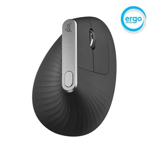 Logitech ergonomic cordless mouse MX VERTICAL Bluetooth, Unifying, USB-C
