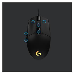 Logitech G G203 LIGHTSYNC Gaming Mouse 3