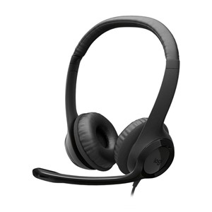 Logitech H390 USB Headset Wired Head-band Calls /Music USB Type-C Black