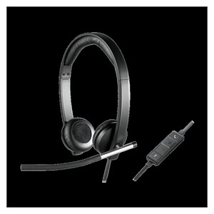Logitech H650e headphones, Stereo, USB