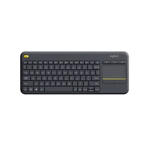 Logitech K400 Plus keyboard RF Wireless Dutch Black