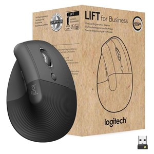 Logitech Lift for Business Mouse, Graphite OEM