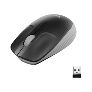 Logitech M190 Wireless Mouse, Gray