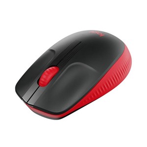 Logitech M190 Wireless Mouse, red