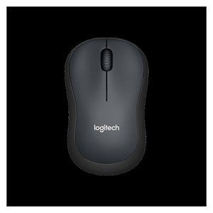 Logitech M220 Silent Wireless Mouse, Black