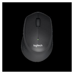 Logitech M330 Silent Plus Wireless Mouse, Black