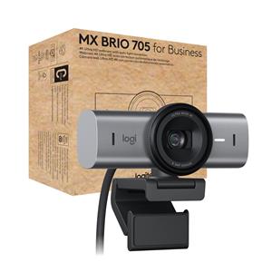 Logitech MX Brio 705 for Business webcam 8.5 MP 4096 x 2160 pixels USB 3.2 Gen 1 (3.1 Gen 1) Aluminium, Black 7